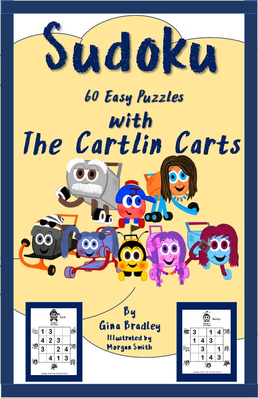 Sudoku with The Cartlin Carts: 60 Easy Puzzles